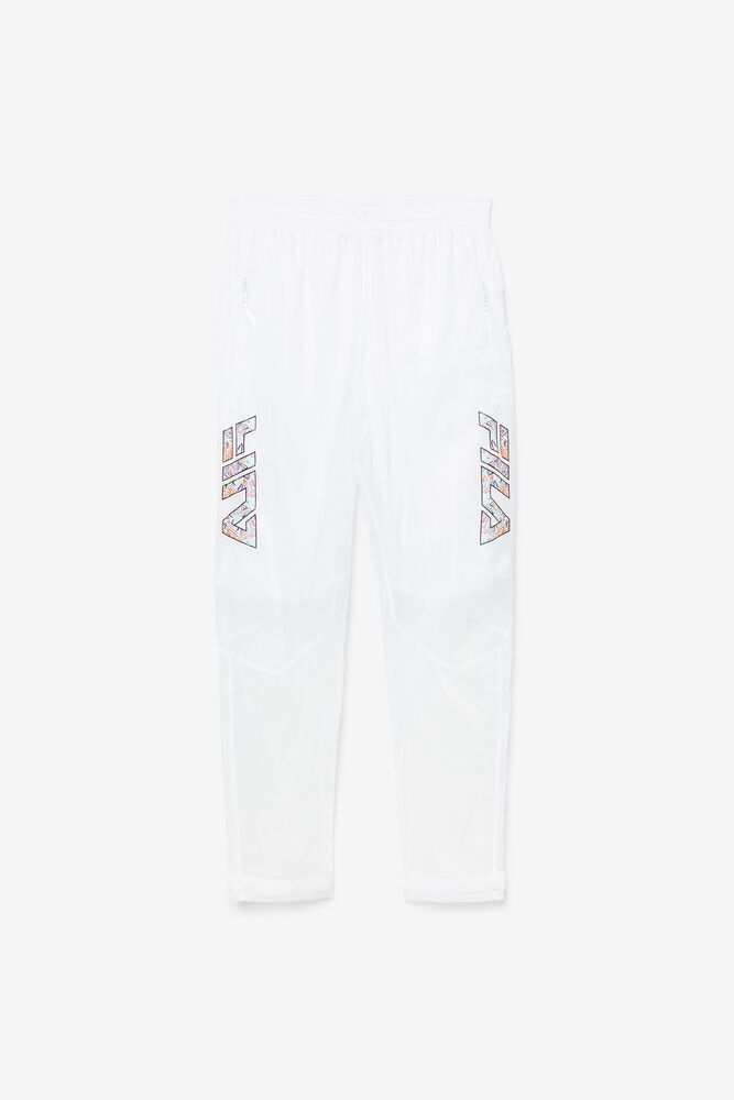 Fila Tagg White Pants Mens - NZ 71382-QUGJ